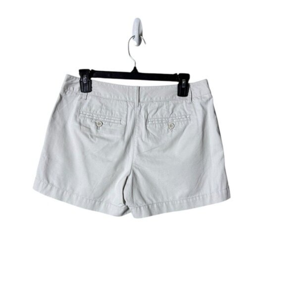 Ann Taylor Loft Women’s Chino Shorts Size 4 Classic Preppy Y2K Academia - Picture 3 of 5